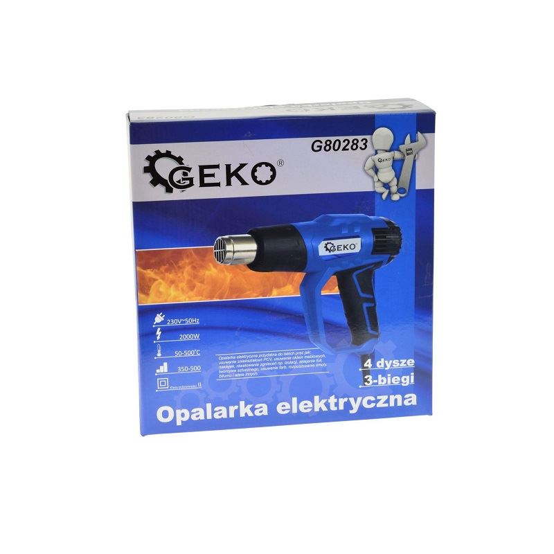 Teplovzdušná pištoľ 2000W - GEKO G80283