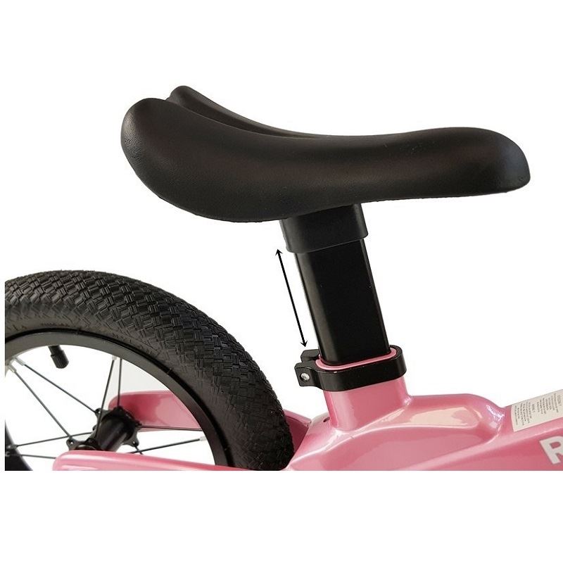 LeanToys Odrážadlo Rocco 12" ružová l5277