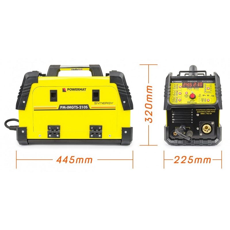 Powermat PM-IMGTS-210S 210A MIG/MAG/MMA/LIFT-TIG