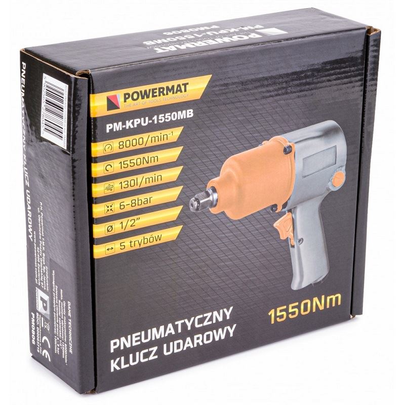 Pneumatický rázový uťahovák PM-KPU-1550MB - POWERMAT