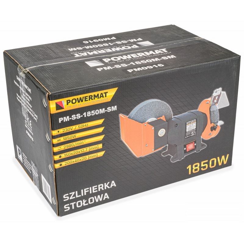 Stolová brúska 1850W PM-SS-1850M-SM - POWERMAT