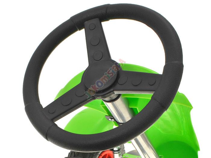Gokart s pedálmi, nafukovacie kolesá