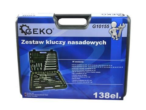 Sada nástrčkových kľúčov 138ks - GEKO G10155