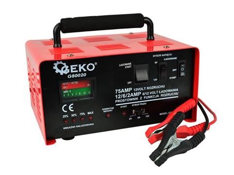 Nabíjací zdroj PTC75-B 6/12V 75A 20Ah-120Ah - GEKO G80020