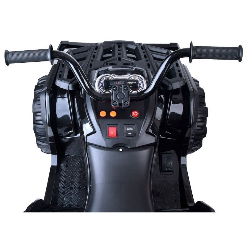 Joko Elektrická štvorkolka odpružená, 2x motor, červená