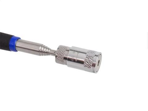 Magnetický teleskopický úchyt + LED 80cm - GEKO G03211