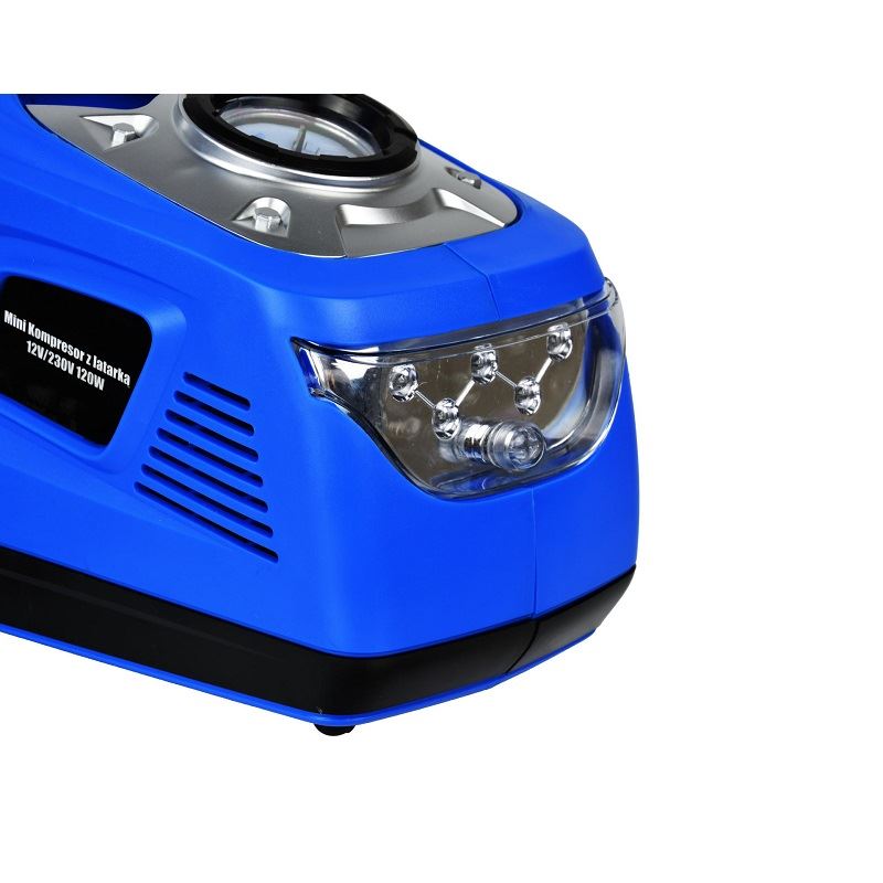 Mini kompresor s batériou 12/230V 100W - GEKO G01260